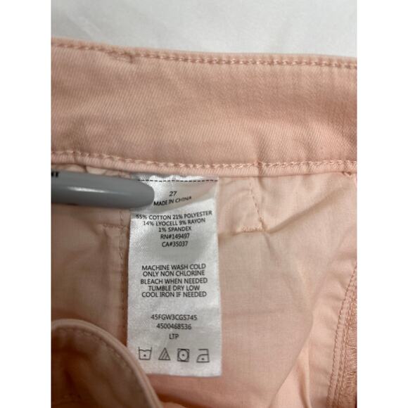 FAVORITE DAUGHTER Sara Super High Rise Cargo Pants Light Pink Size 2 - Picture 4 of 6